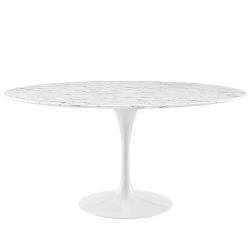 Langley Street Julien Artificial Marble Dining Table
