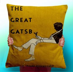 The Great Gatsby Book - Cushion