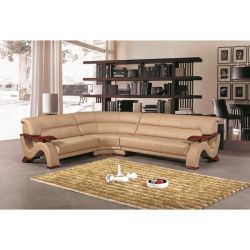 Hokku Designs Hedger Leather Sofa