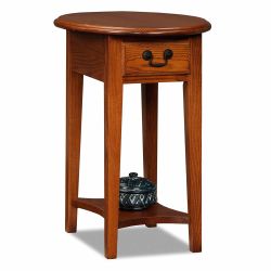 Leick Oval End Table