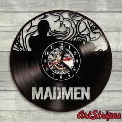 Mad Men-inspired Clock
