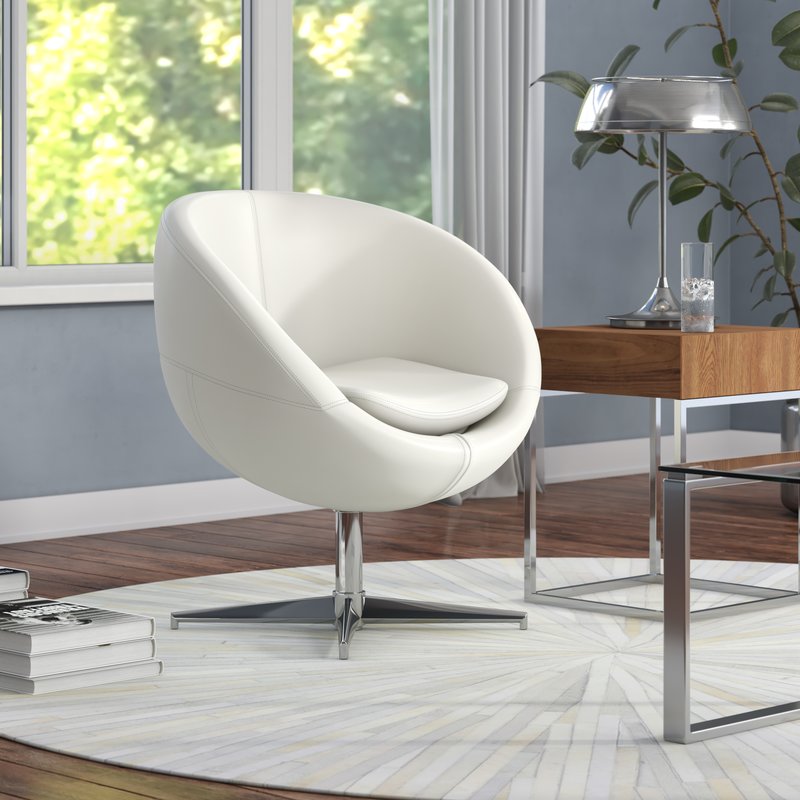 Wade Logan Evanston Swivel Papasan Chair